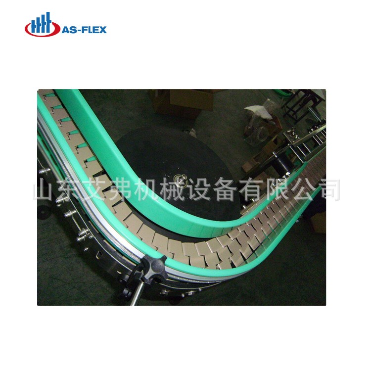 廠家直銷定制啤酒鏈板輸送機