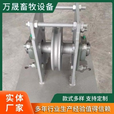 豬用刮糞機立式轉角輪 不銹鋼自動清潔糞便刮糞機 養豬場刮糞板