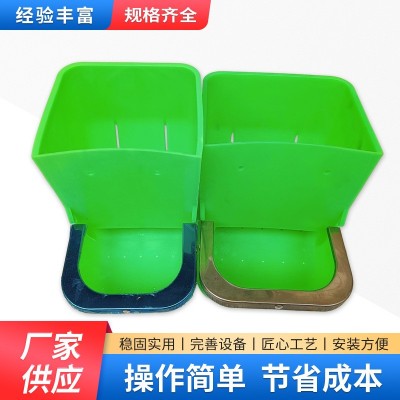 養兔喂料食盒兔子用飼料食盆現貨兔子防扒料固定兔籠料槽喂食飼養