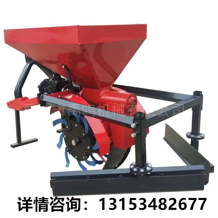 果園開溝機(jī) 果園開溝上肥機(jī) 四輪拖拉機(jī)帶開溝施肥回填一體機(jī)