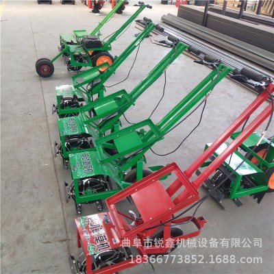 小型農用犁地機 多功能除草機手扶犁地翻地松土機 硬地鋤地微耕機