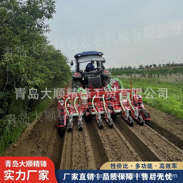 旋耕起壟滴灌氣吸播種機(jī)白蘿卜播種機(jī)蔬菜播種機(jī)河北張家口尚義縣