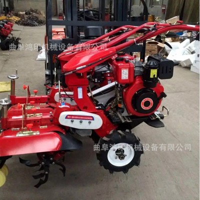 自走式種姜開溝起壟機(jī) 電啟動(dòng)柴油開溝機(jī) 大蔥起壟回填機(jī)