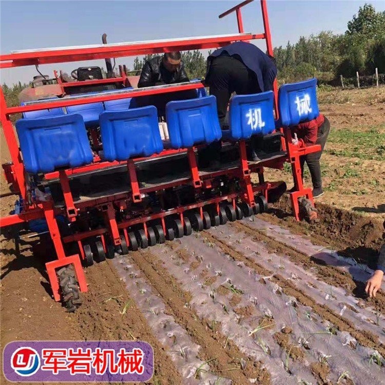 軍巖機械 洋蔥圓蔥移栽機 支持定做 商家直營 多行同步作業