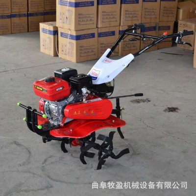 170汽油兩驅小型微耕機 多功能手扶翻地機 四驅柴油旋耕機