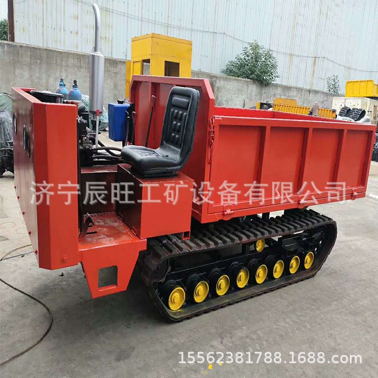 現貨供應小型農用履帶運輸車 定制生產履帶式貨運車