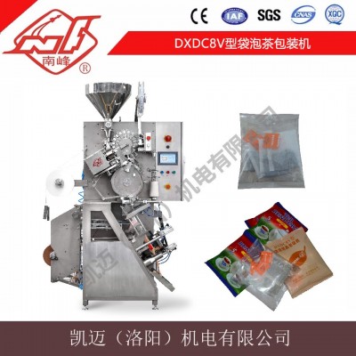 內外袋一次成型 115袋/分鐘南峰(NF)牌DXDC8V型袋泡茶包裝機