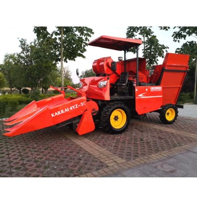 現(xiàn)貨批發(fā)自走式玉米聯(lián)合收割機(jī) 兩行三行全自動米聯(lián)合收割機(jī)