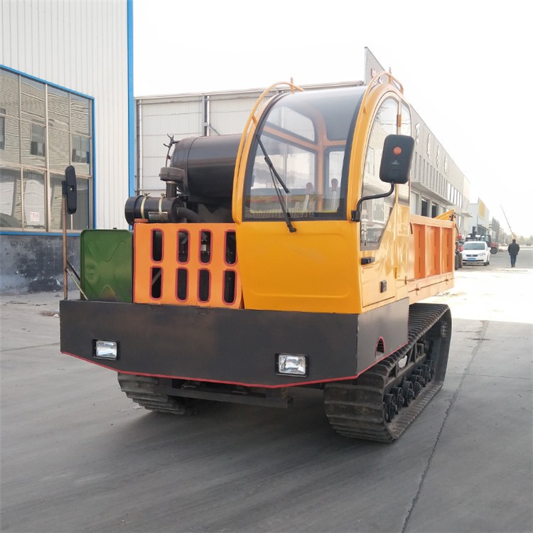 農(nóng)用自卸履帶運(yùn)輸車 山地運(yùn)輸車 10噸履帶運(yùn)輸機(jī) 大型農(nóng)用履帶車