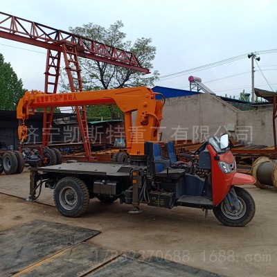 廠家現貨園林移樹三輪車隨車吊 小型省油苗圃吊運5噸三輪車隨車吊