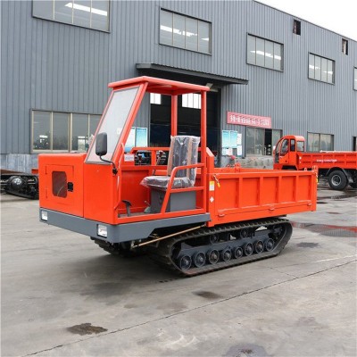 果園大棚農(nóng)業(yè)用運(yùn)輸車 全地形拉貨車4噸丘陵爬坡履帶運(yùn)輸車