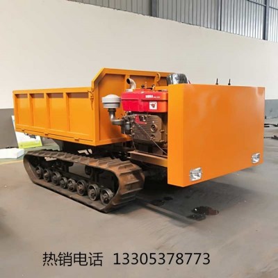 湖南小型履帶運(yùn)輸車 全地形履帶運(yùn)輸車 四不像翻斗自卸運(yùn)輸車