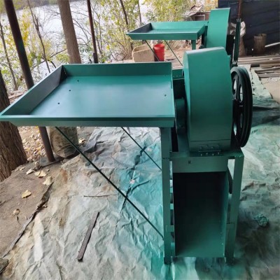 雞血藤虎杖桑枝切片機 往復式切藥機 200型剁刀式切丁切段機