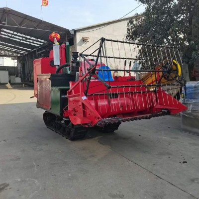 山地小麥聯合收割機 收割寬幅1.6米適合小地塊 樹空套種低割茬