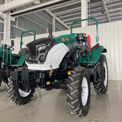 柴油四驅(qū)農(nóng)用耕地機多功能水旱兩用旋耕機大棚王大馬力四輪拖拉機