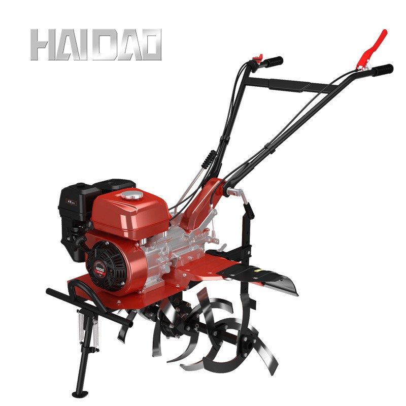 海道微耕機(jī)汽油手推松土機(jī)行走翻地多功能果園旋耕地機(jī)開溝除草