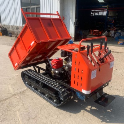 1.5噸全地形履帶運輸車廠家 山地果園爬坡履帶運輸車農(nóng)用搬運車