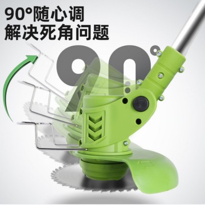 電商一件代發(fā)鋰電割草機家用小型除草機充電打草機多功能鋤草神器