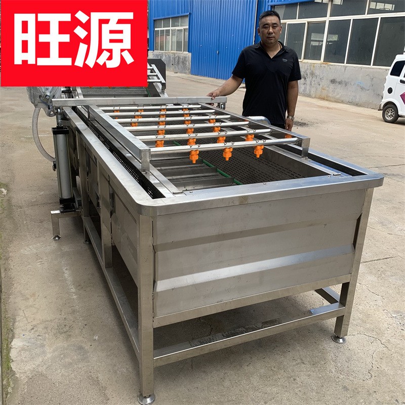 全自動(dòng)氣泡清洗機(jī) 果蔬氣泡清洗線 蘋(píng)果深加工設(shè)備 多功能清洗機(jī)