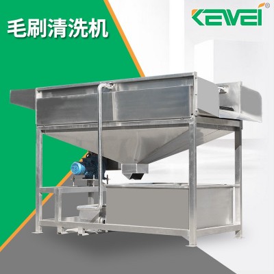 廠家供應(yīng)毛刷清洗機(jī)土豆去皮機(jī)全自動(dòng)胡蘿卜紅薯生產(chǎn)線清洗機(jī)