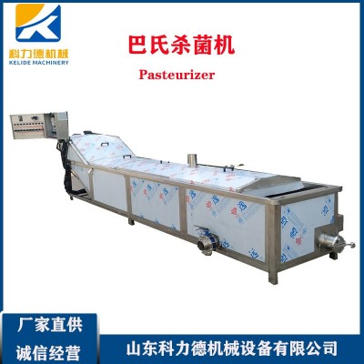 袋裝香椿芽低溫殺菌設(shè)備 隧道式巴氏殺菌設(shè)備 罐裝食品出廠前殺菌