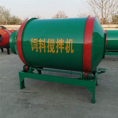 批發(fā)臥式牛羊草飼料攪拌機(jī) 畜牧養(yǎng)殖場飼料攪拌罐 干濕兩用飼料機(jī)