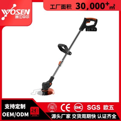 鋰電割草機園林機械工具家用手持灌割機除草機套裝配件工廠批發