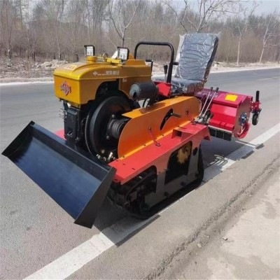 多功能履帶式微耕機40馬力 大容量濾芯 保護發動機 按需定制