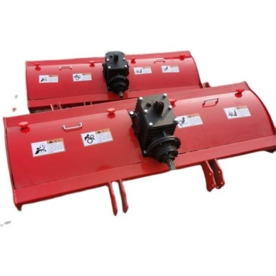拖拉機(jī)帶動旋耕機(jī) 四輪打田翻土機(jī) 農(nóng)用小型耕地機(jī)