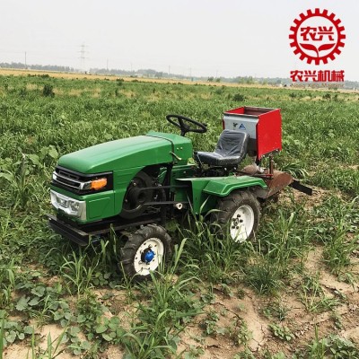 35馬力單缸小四輪拖拉機 自帶旋耕機 四輪車帶動開溝機