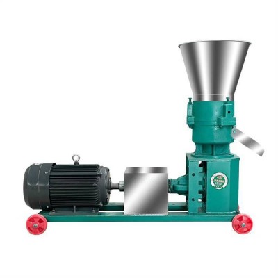 飼料顆粒機(jī) 干進(jìn)干出200型飼草造粒機(jī) 牛羊飼料加工機(jī)械