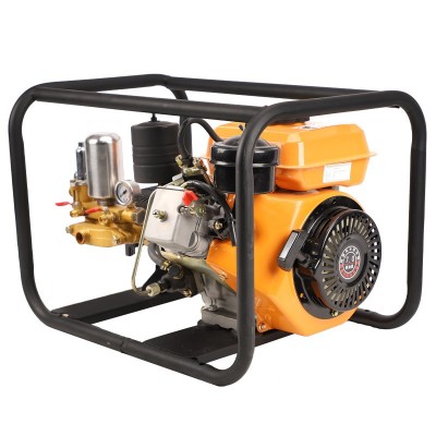 柴油打藥機一體機高壓農用新式電啟動果園農藥噴灑器汽油機噴霧器