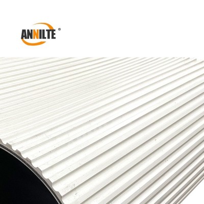 安耐工業傳送帶廠家花生脫殼機皮帶果殼脫皮拌粒機防滑PVC輸送帶