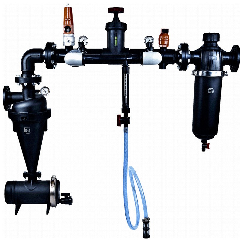 滴灌工程專用組合過(guò)濾器 離心過(guò)濾器+疊片過(guò)濾器