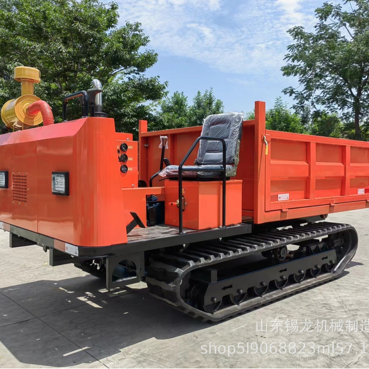 全地形履帶運輸車 柴油自卸履帶車 山地果園爬山虎履帶式運輸車