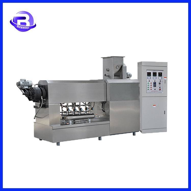 狗糧生產(chǎn)設(shè)備 預(yù)糊化淀粉膨化機 寵物食品設(shè)備廠家