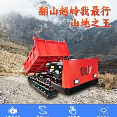 現貨小型履帶運輸車廠家多功能爬山虎果園搬運履帶運輸車工程裝卸