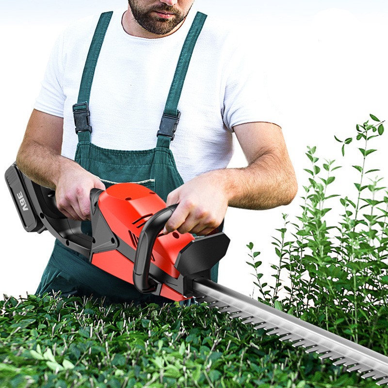 電動綠籬機鋰電池充電式多功能修剪家用園林修枝機采茶機籬笆機