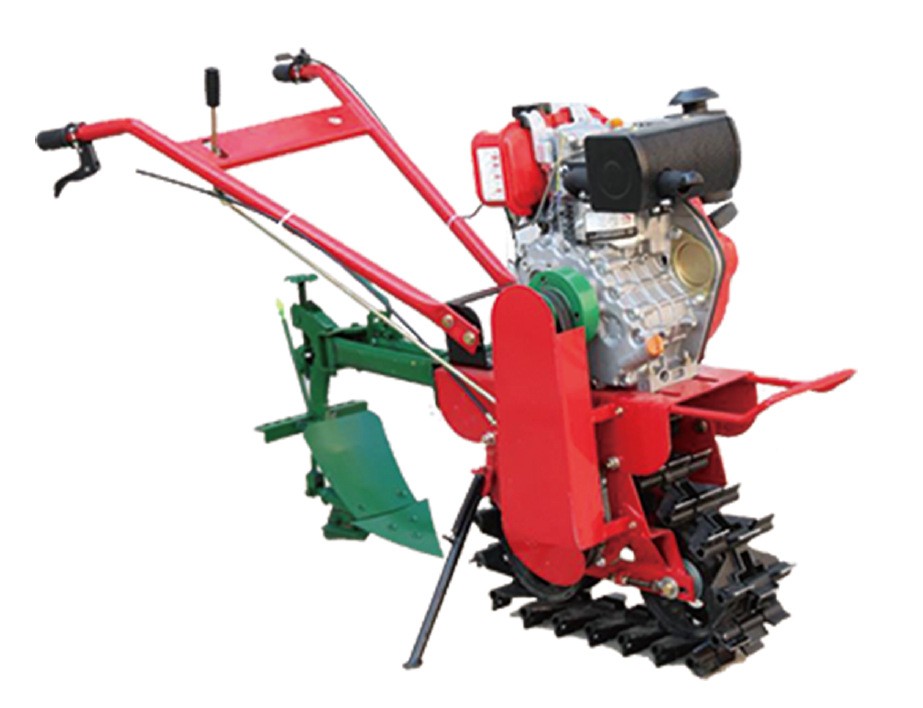 鏈軌式風冷柴油機款手扶微耕機田園管理機高效省力經濟