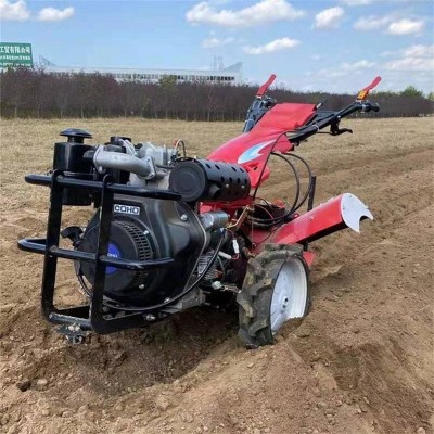 工廠直發四驅微耕機 山地果園小型旋耕機 大馬力柴油開溝起壟機