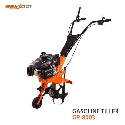 GR-8003微耕機(jī)小型農(nóng)用汽油旋耕機(jī)家用耕田開溝刨翻地松土神器