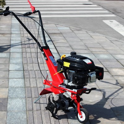 廠家直銷四沖程汽油微耕機小型家用大棚果園松土除草機農用打田機