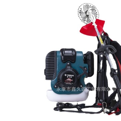 批發144割草機四沖程純汽油割草機小型大功率農用除草機割稻機器