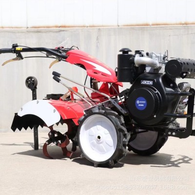 小型多功能開溝耕地機(jī) 汽油柴油家用農(nóng)用除草耕地旋耕機(jī)