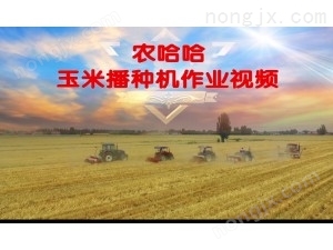 農哈哈玉米播種機-作業視頻