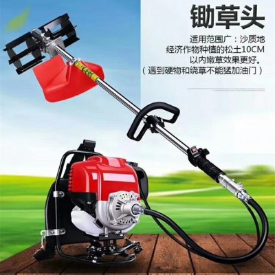 二沖程農(nóng)用小型家用除草機便攜式園林割灌機背負式大功率打草機