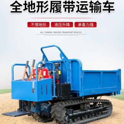 全地形果園農(nóng)林履帶運(yùn)輸車(chē)農(nóng)用全地形爬山虎工程載重自卸工程車(chē)