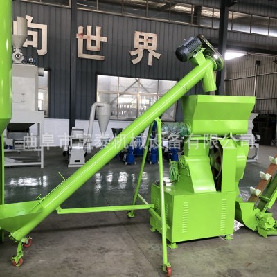 雞鴨牛羊養(yǎng)殖環(huán)模飼料顆粒機 草粉豆粕玉米秸稈造粒機 牧草制粒機