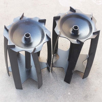 防纏草割草輪除草輪微耕機(jī)配套農(nóng)機(jī)具除草輪鋤草輪除草刀