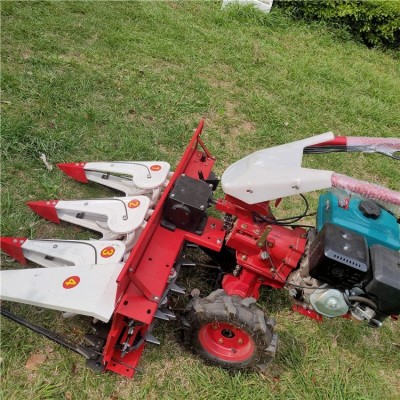 辣椒大豆割倒機 大馬力手推式割曬機 誠譽玉米秸稈小麥收割機